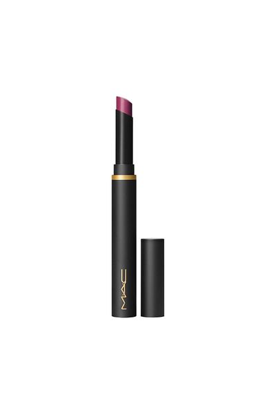 M.A.C Powder Kiss Velvet Blur Slim Stick - 12 Hours Lasting Matte Finish Lipstick Wild Rebel 2 g