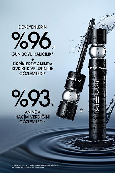 M.A.C M·A·Cstack Waterproof Waterproof Mascara - Black Stack - 12ml