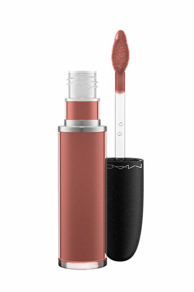 M.A.C Retro Matte Liquid Lipcolor - Matte Liquid Lipstick, Topped with Brandy 5 ml