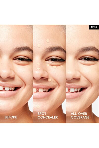 M.A.C Studio Fix Every-wear All-over Çok Amaçlı Kalem Kapatıcı & Fondöten Doğal Mat Bitiş Nc20 12ml