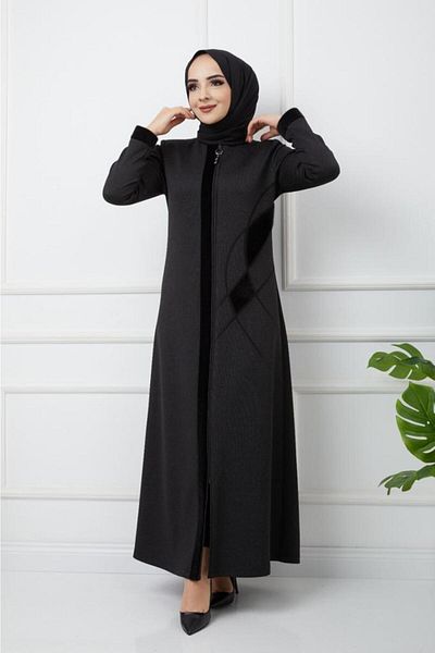 SARİAL GİYİM Full Size Hijab Winter Ferace
