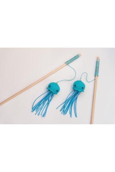 bite pet CAT Fishing Rod OCTOPUS CAT POMEGRANATE