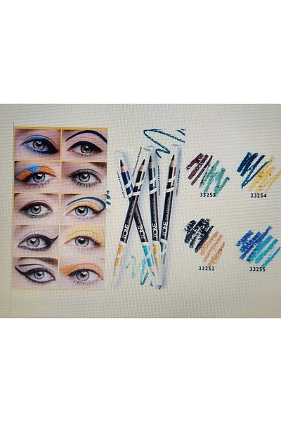Oriflame The One Dual Drama Kohl Eye Liner - 33254 Canary Teal
