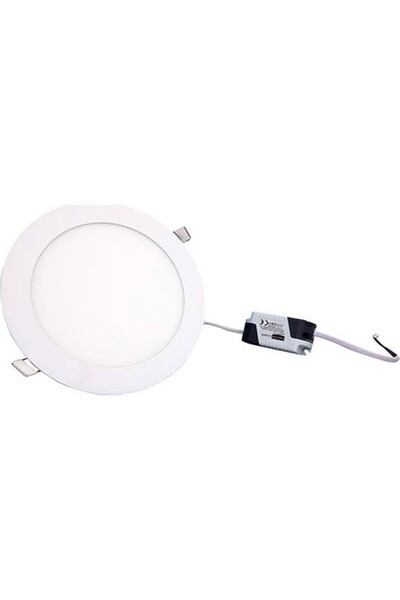 Helios Helıos 12W Sıva Altı Yuvarlak LED Panel 30-1200 (Beyaz Işık)