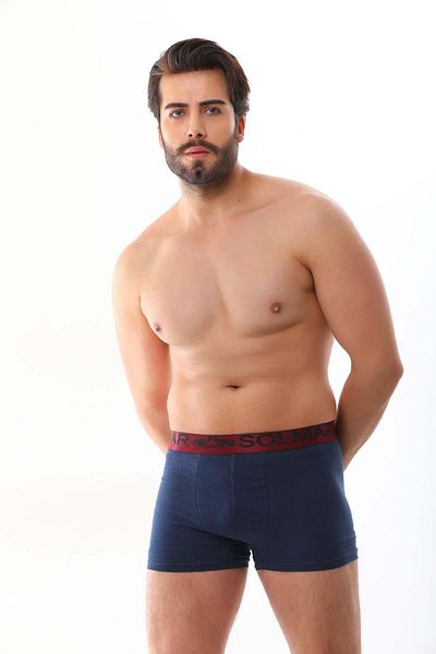 starsolmaz ΑΝΔΡΙΚΟ Lycra ΒΑΜΒΑΚΙ 5 ΣΥΣΚΕΥΑΣΙΩΝ ΠΟΛΥΤΕΛΕΣ BOXER