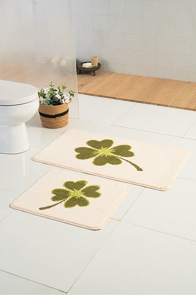 VONALDI HOME Set de toaletă Trebol Tuft din 2 piese