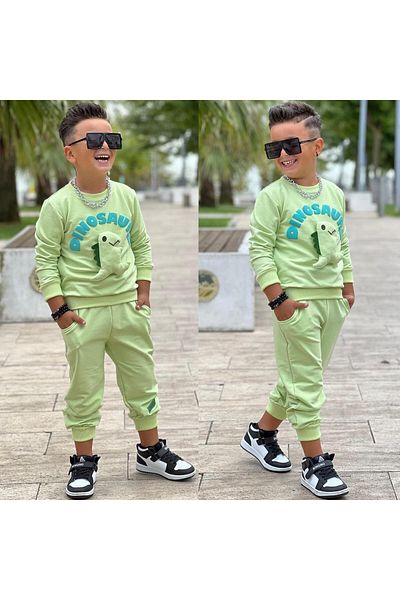 BERFONZO KIDS ΣΕΤ ΦΟΡΜΑΣ ΛΕΠΤΟΜΕΡΕΙΑΣ ΑΓΟΡΙΚΟΥ ΔΕΙΝΟΣΑΥΡΟΥ