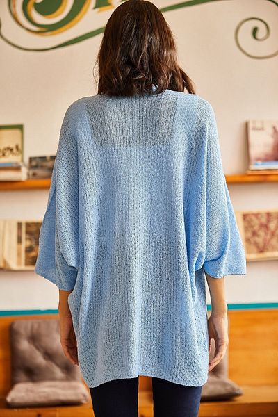 ALCHON Cardigan de sezon, cu decolteu în V, cu mâneci largi, tricotaje de sezon