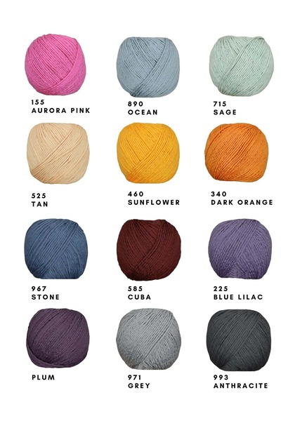 OrganicKid Organik Pamuk Amigurumi Punch 50 gr El Örgü Ipi Sıcak Pembe - Aurora Pink