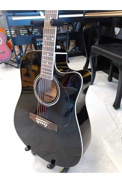 ALMEDA AKUSTİK GİTAR : GİTAR ASKISI + GİTAR KAPOSU + ALYAN AHAHTARI + PENA SE...