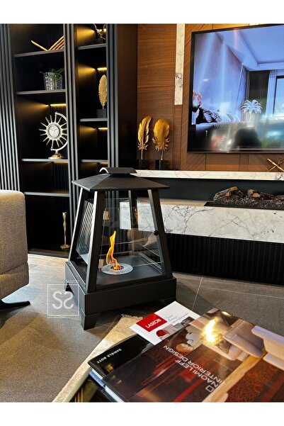 Lassori Temple Taşınabilir Bioethanol Şömine