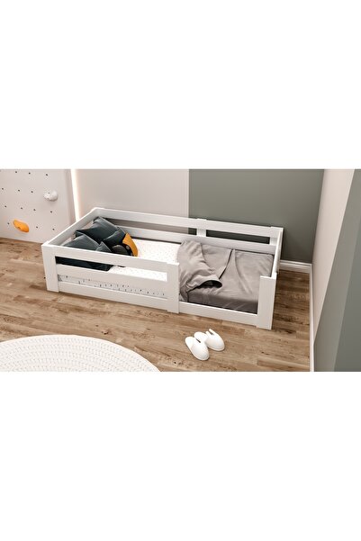 Ninnimo Vega Montessori %100 Mdf Karyola Beyaz 90x190 Yatak Uyumlu K 2014