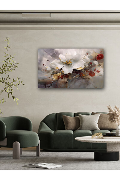 YALOVA SHOP Διακοσμητικός πίνακας ζωγραφικής με θέμα τα λουλούδια, εκτύπωση UV