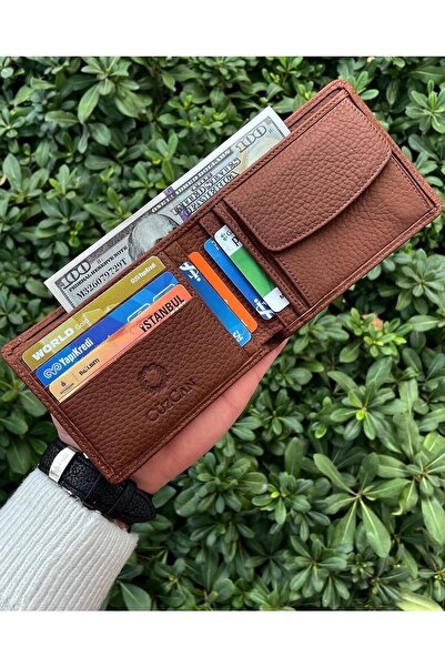 CüzCan Набір з натуральної шкіри: гаманець і ремінь з розкішною коробкою для зберігання