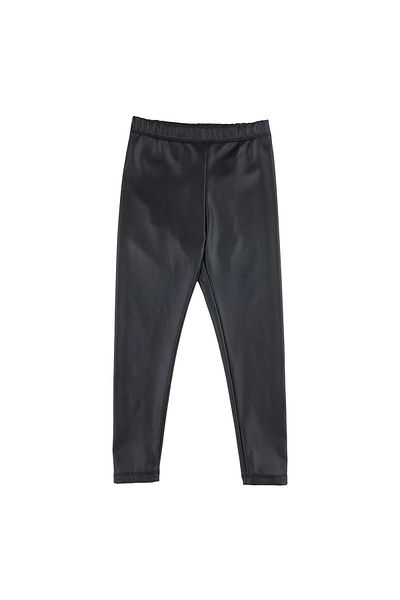 best kids Girl's Black Leather Tights