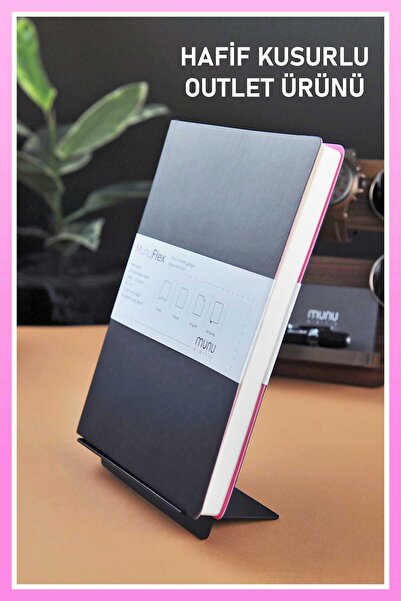 Munu Note MunuFlex–Hafif Kusurlu A5 ÇİZGİSİZ- 110 gr. Ivory Kağıt – Esnek Kap...