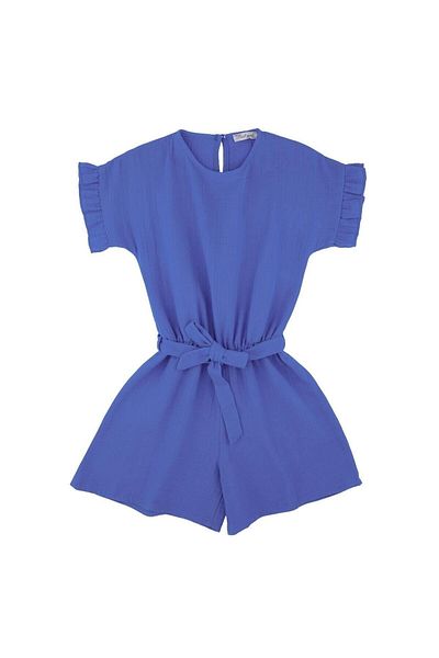 best kids Детски гащеризон с колан и синя талия Saks