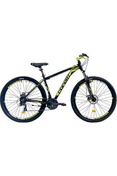 Corelli CORELLİ SNOOP 4.3 ERKEK DAĞ BİSİKLETİ 510H MD 29 JANT 24 VİTES SİYAH NEON SARI