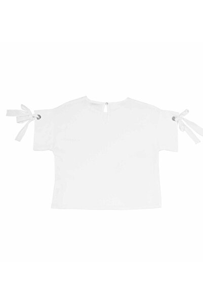 best kids Girl's Ecru Low Sleeve Blouse