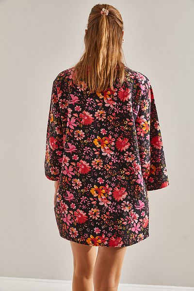 Bianco Lucci Dámské více vzorované kimono
