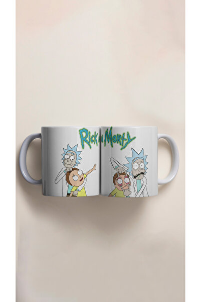 dopdolu promosyon İkili RickveMorty Baskılı Kupa Bardak