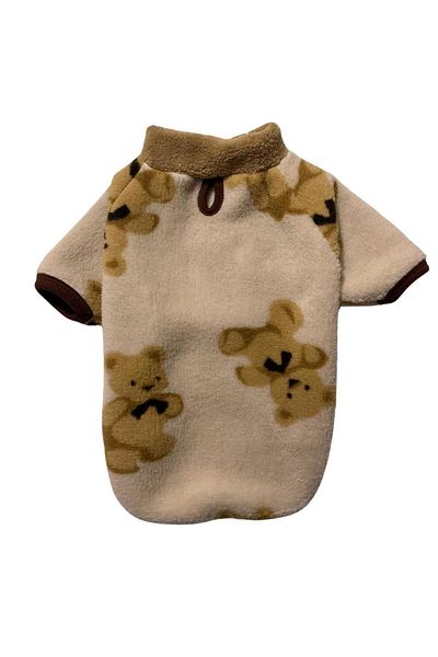 GedyCo Bear Premium Plush Small Breed Dog Sweatshirt (suitable for dogs from 2 kg to 8 kg)