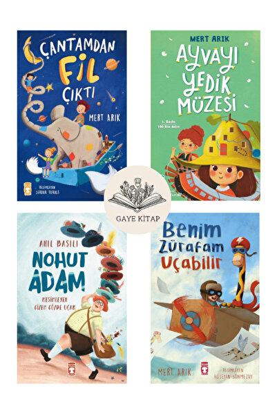 Timaş Yayınları Çantamdan Fil Çıktı - Ayvayı Yedik Müzesi - Nohut Adam - Beni...