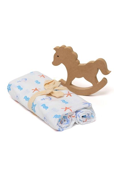 Messido Muslin Blanket 110 cm X 110 cm