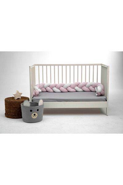 Messido 180 Cm 3-Piece Knit Protection / Crib Mattress Protector