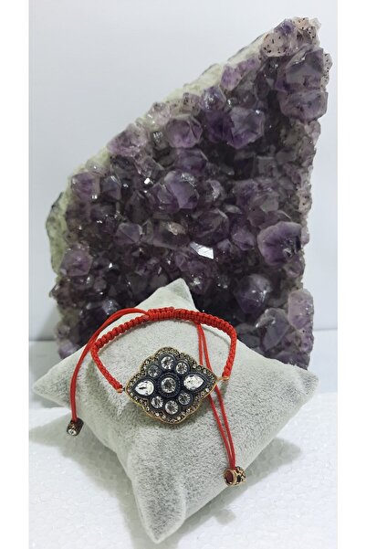 TMD AKSESUAR سوار ماركيز مرصع بالألماس وحجر الزركون الأحمر