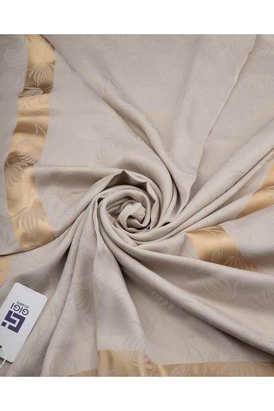 Scarf Gi Luxury Jacquard Shawl - 2 - Πέτρα -