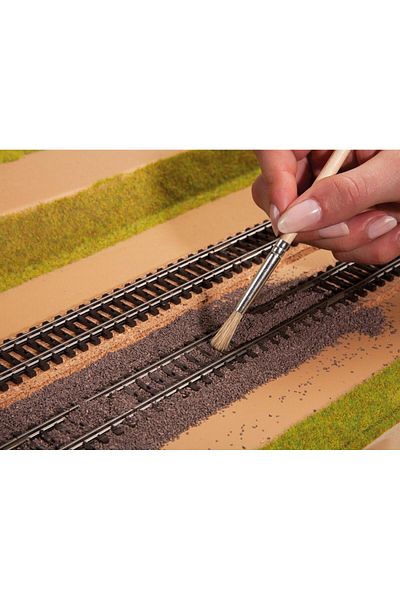 Faller Rail Ballast for Model Train Dioramas ( Scatter material, track ballast, stone gray,) 650 g