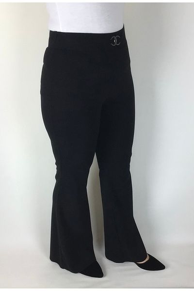 ECE GİYİM SCUBA Crepe - Elastic Waist Spanish Leg Trousers