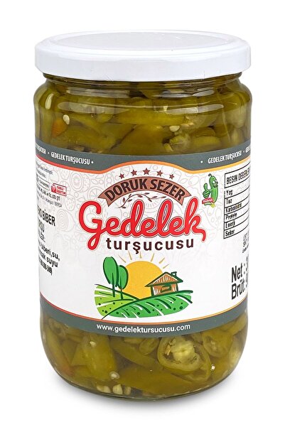 MEHMET SEZER TURŞULARI Gedelek Turşucusu Süs Biberi Turşu 300 gram