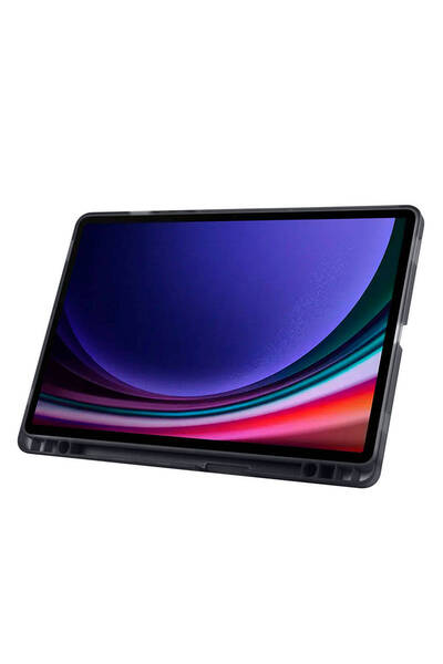 Fogy Galaxy Tab S10 Lite/S10 Fe/S9 Fe Uyumlu Kılıf Tri Folding Kalem Bölmeli Standlı Kabak