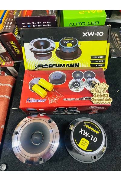 woodstar Boschmaan XW10 - 10cm twetter seti ve kabinleri