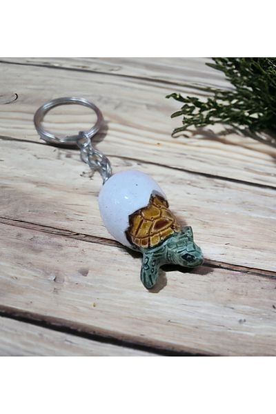 erdoğan hobi Keychain Polyester Turtle Tosba Keychain Car Ornament Bag Ornament Gift Keychain