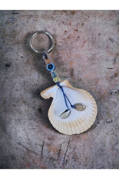 erdoğan hobi Sea Shell Ornament Accessory Ornament Sea Shell Bag Ornament Car Ornament Keychain Gift Model3