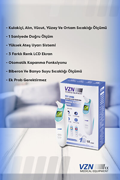 teknotrust Alın Ve Kulak Için Temazsız Ateş Ölçer