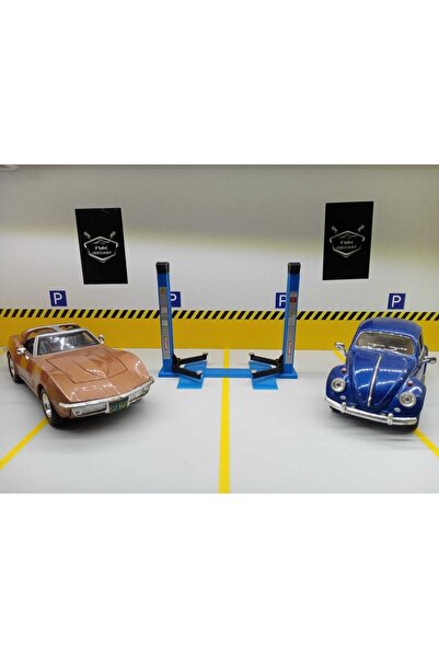 FMK HOBBY 1:24 Scale Lift Height Adjustable W/Lock (Blue)