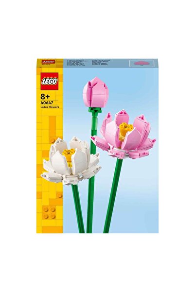LEGO ® Lotus Çiçekleri 40647 - 8 Yaş ve Üzeri için Oyuncak Yapım Seti (220 Parça)