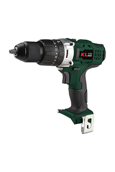 KLPRO KLDM18-00 18V ŞARJLI DARBELİ VİDALAMA/MATKAP - TEK MAKİNA