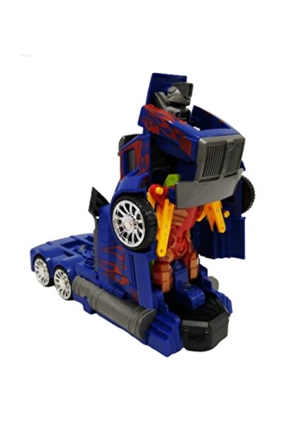 Happy Toys Tıra Otomatik Dönüşen Pilli Robot Sesli ve Işıklı Oyuncak