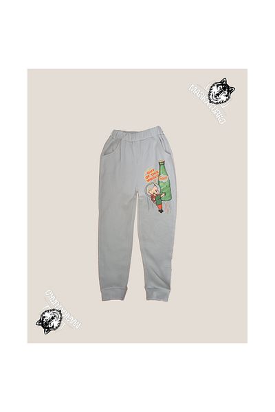 MarkaTurko SQUİRT εμπριμέ unisex Προσαρμοσμένο Σχέδιο Βαμβακερή γκρι παιδική φόρμα 606-18G