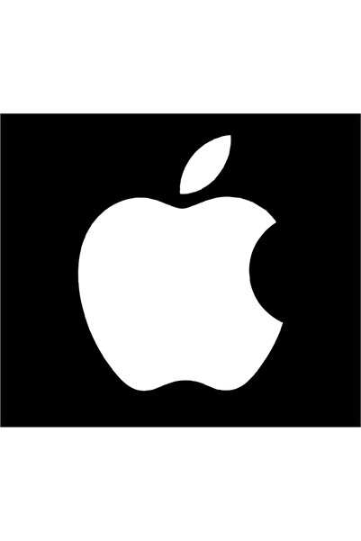 Lina Reklam Apple Sticker 8x6 Cm 2 Adet