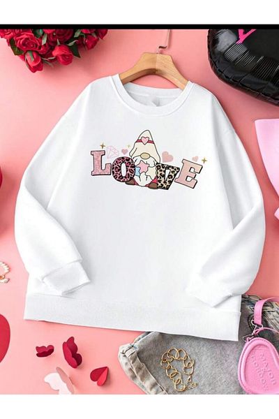 MAGORS STYLE-X PERSONALIZAT DE ZIUA ÎNVALENTILOR TRICOUL UNISEX CU GÂT IMPRIMAT DE IUBIRE