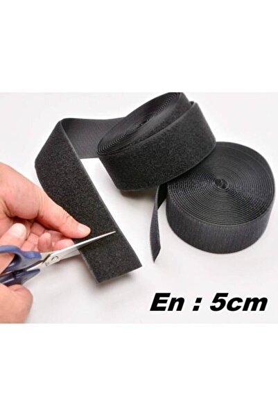 LOVYCO 1 Metre Cırt Cırtlı Bant - Cırt Bant - Cırt Cırt Band - En : 5cm