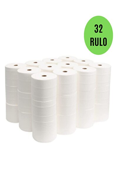 Janissary Beyaz Tuvalet Kağıdı 3 Katlı 32'li Paket (4*8= 32 Rulo)