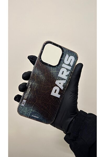 Iphone 13 Hologram Desenli Paris Kılıf