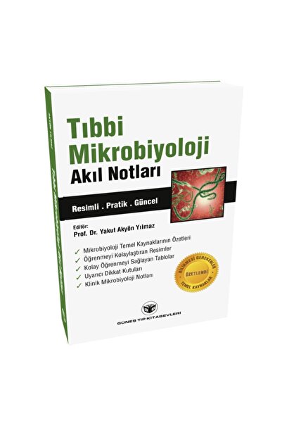 Güneş Tıp Kitabevi Tıbbi Mikrobiyoloji Akıl Notları